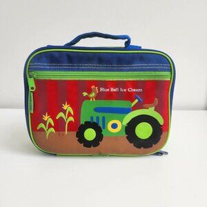 Stephen Jospeh Blue Bell Ice Cream Lunch Box Tote Tractor Farm Chicken Rooster